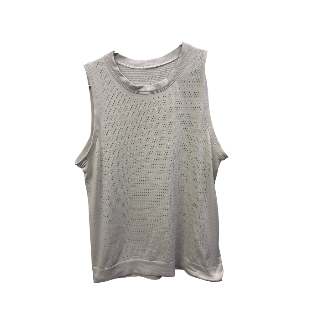 Lululemon Mens Metal Vent Tech Sleeveless Tank Top mesh Training Shirt